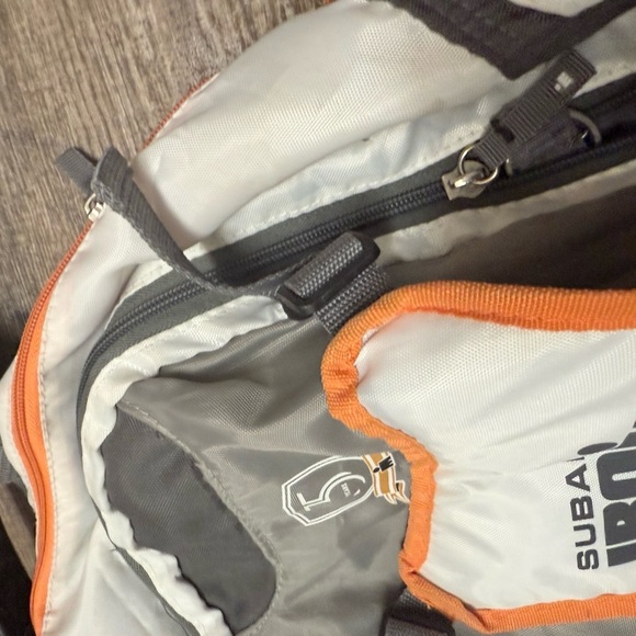 Ironman 35 year anniversary GUC Gray and Orange Technical Backpack - Picture 3 of 16